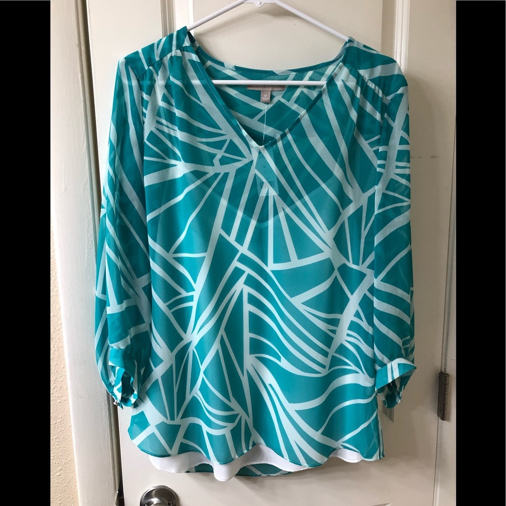NWT - Banana Republic sheer top with cami